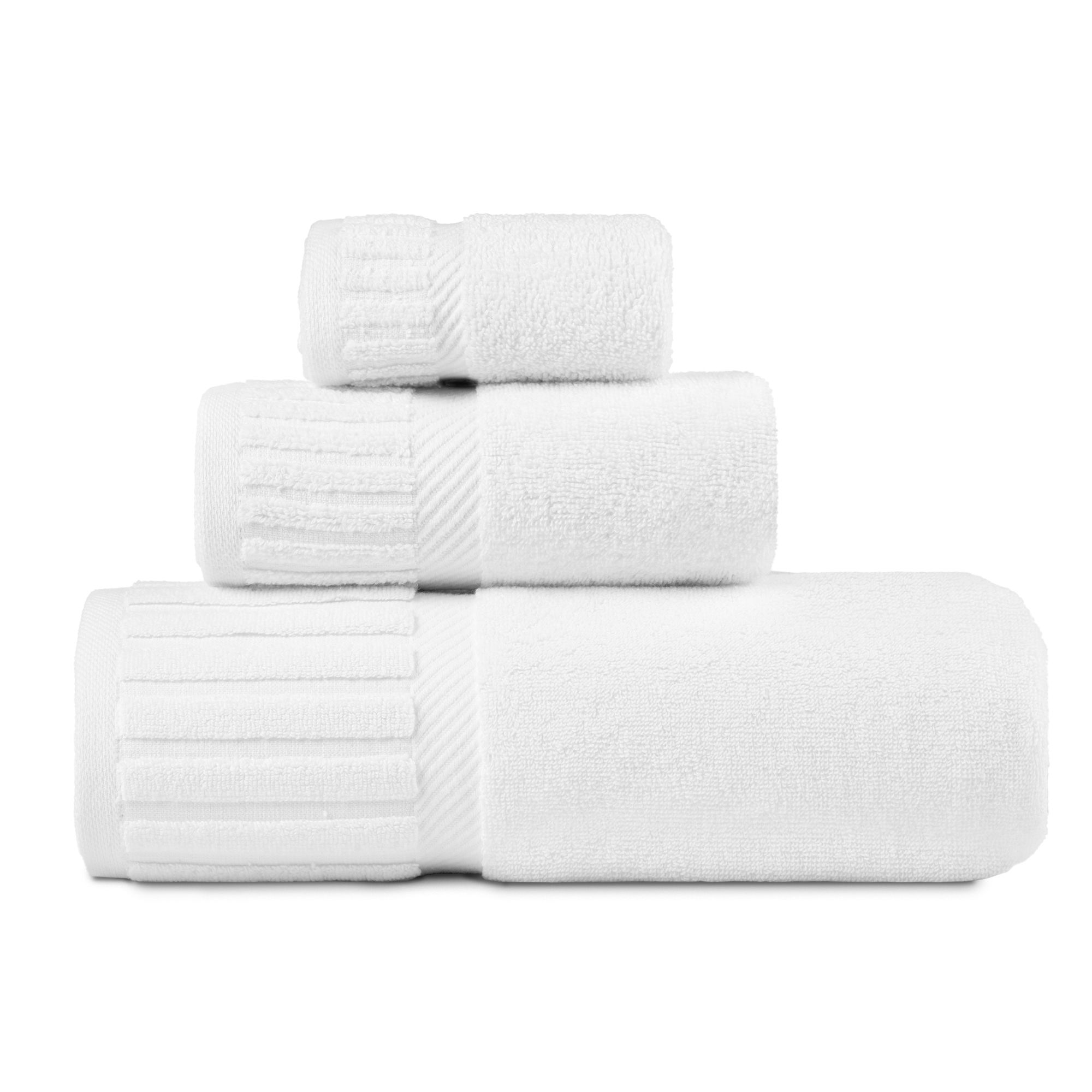 Ryotei Combo Pack Wash Cloth-60Pcs | Hand Towel-24Pcs | Bath Towel-18Pcs