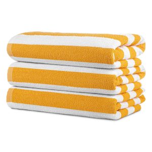 Cabana Pool Towel 32x64 12.50 lbs Yellow