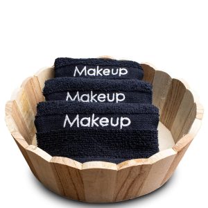 Cosmetic Towel 12x12 1 lbs Black