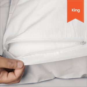 Ryotei Pillow-protector with Zipper 21 x 37 King