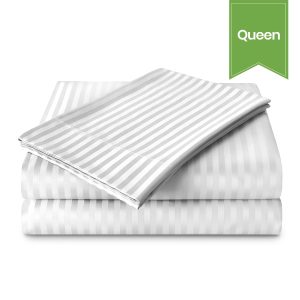 Swiss Stripes T-250 Queen Flat 94x115