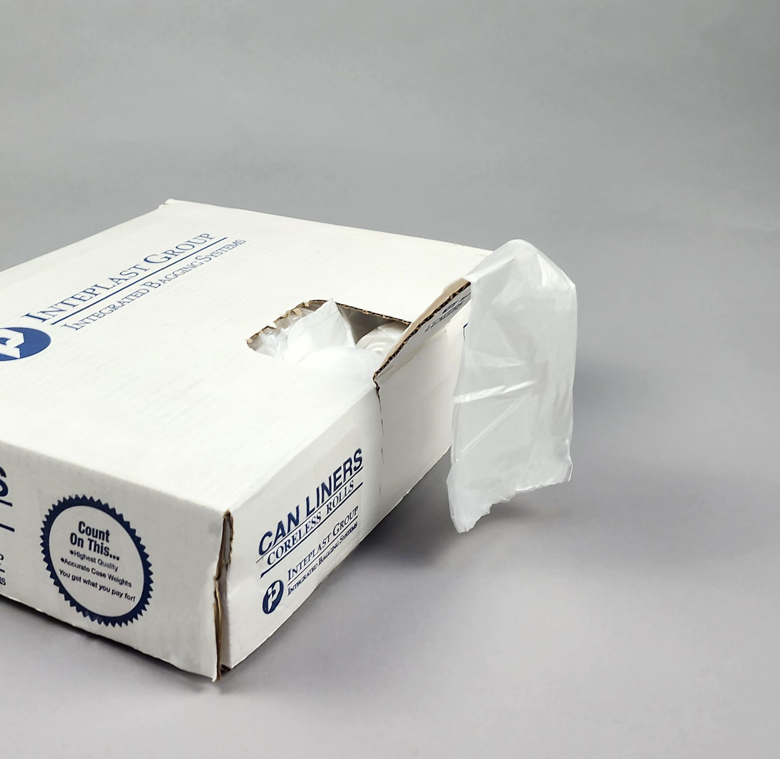 Heavy Duty Garbage Bag 17 x 18 4 Gal Clear - Image 2