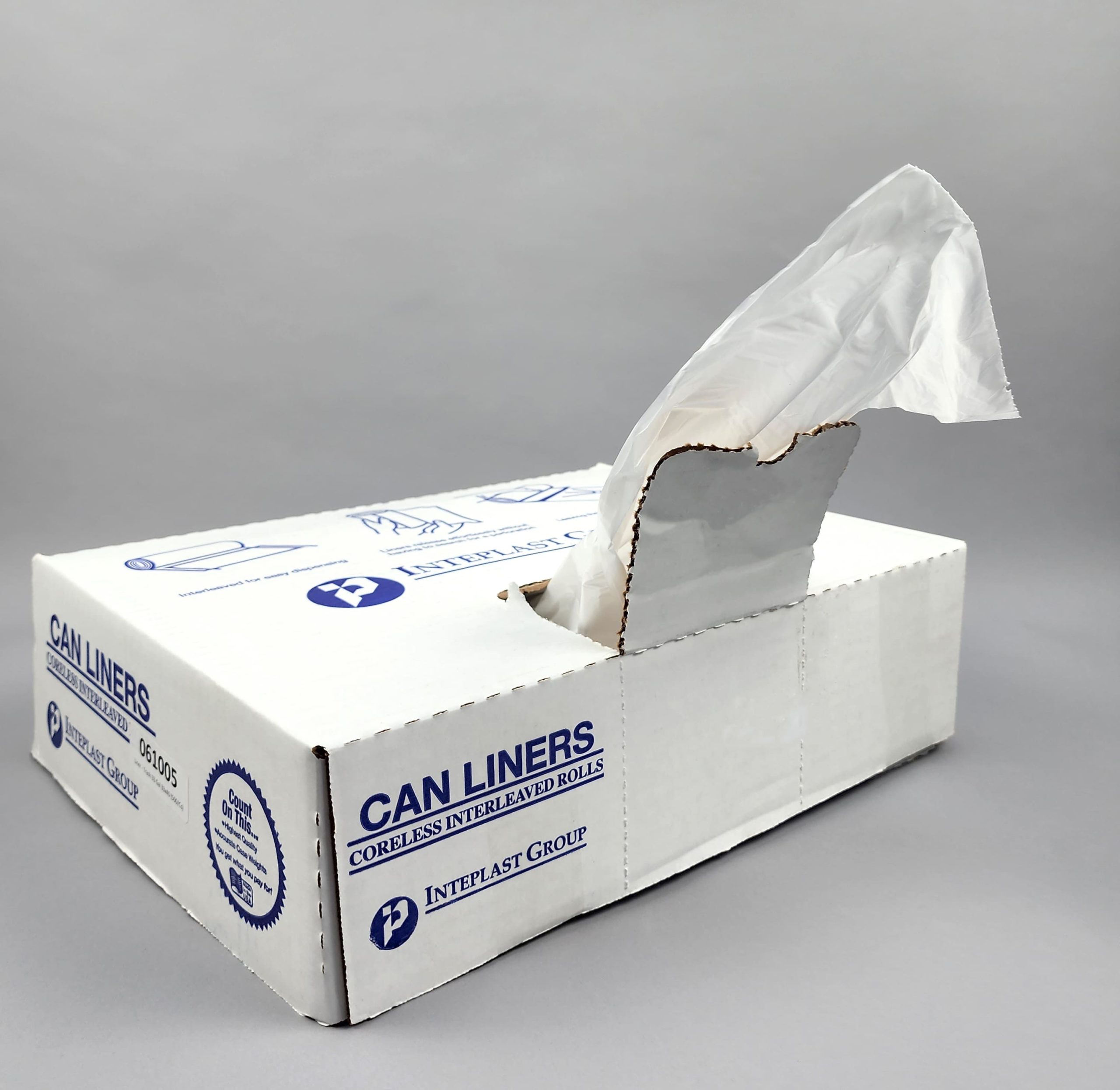 Heavy Duty Garbage Bag 33 x 40 33 Gal Clear - Image 2