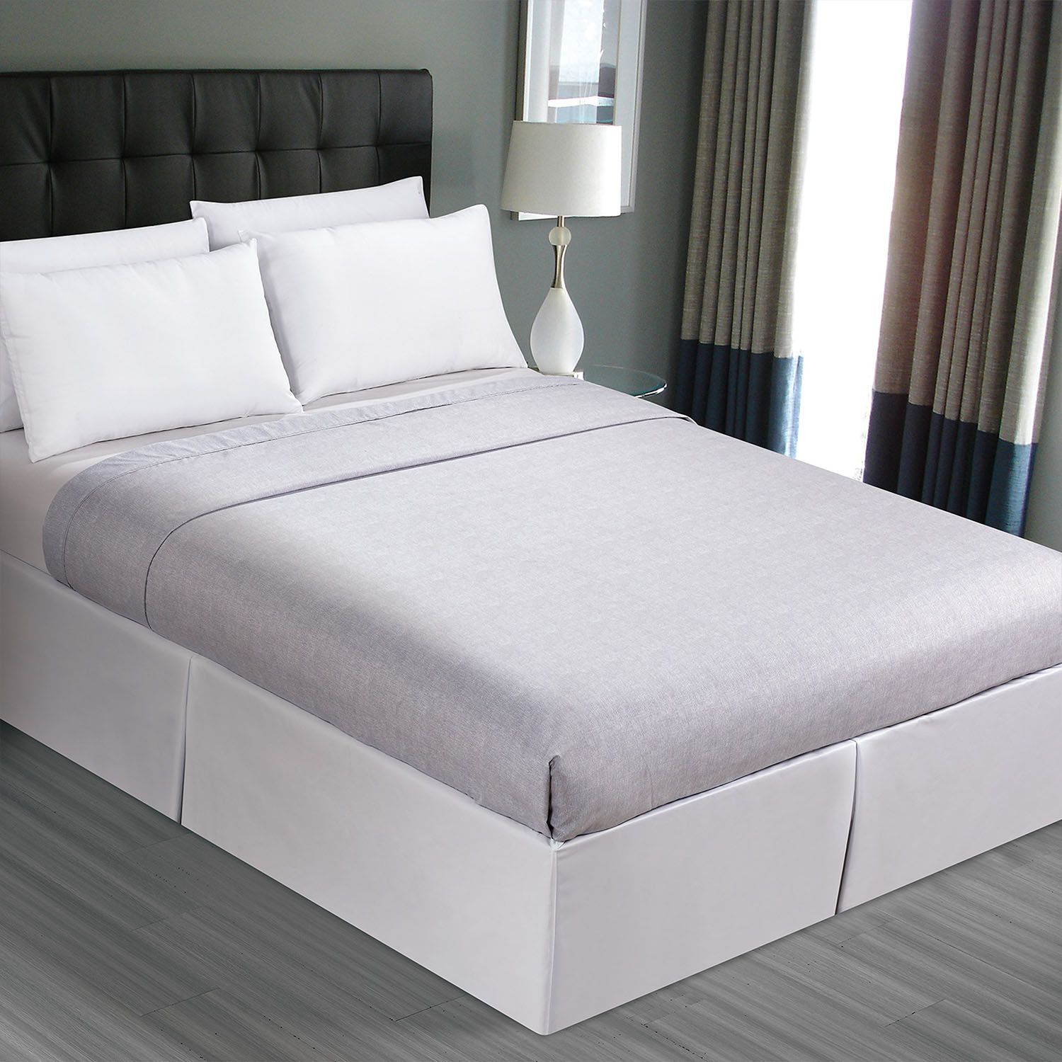 Dolphin Grey Microfiber Top Sheet / King 112x96 - Image 2