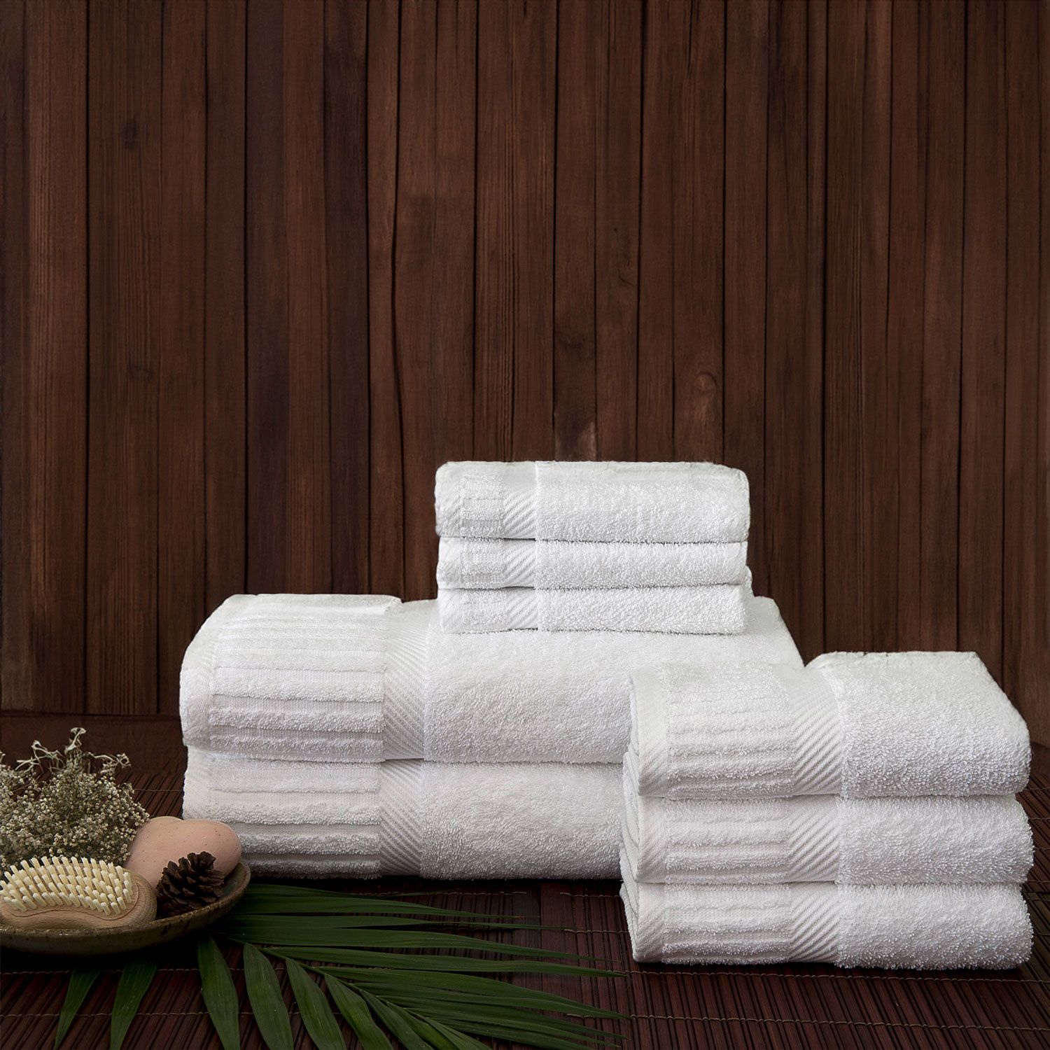 Ryotei Combo Pack Wash Cloth-60Pcs | Hand Towel-24Pcs | Bath Towel-18Pcs - Image 4