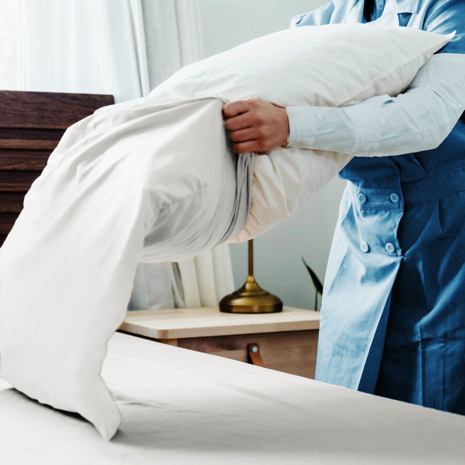 Ryotei Pillow-protector with Zipper 21 x 27 Standard - Image 3