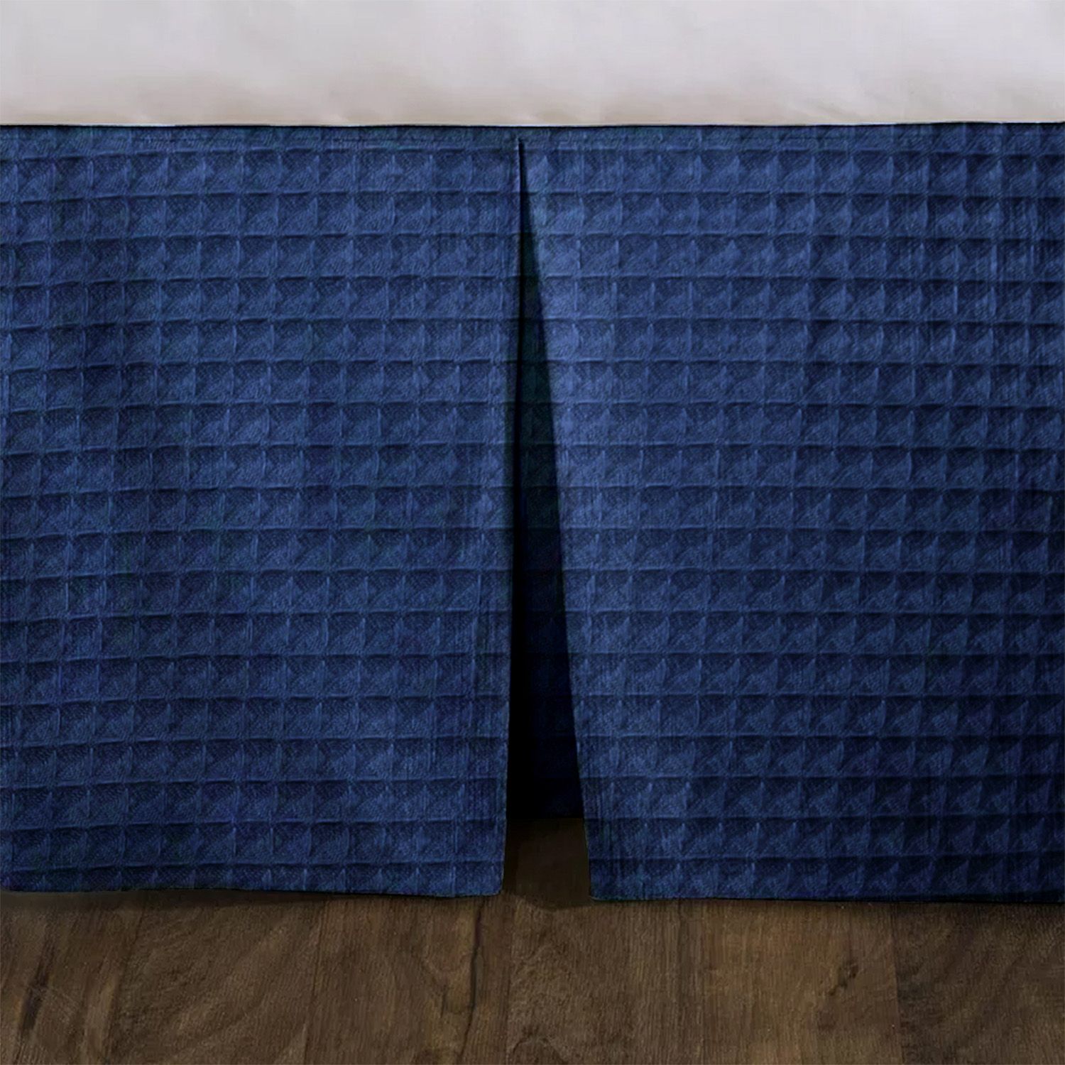 Queen Bed Skirt - Indigo Night - Image 4