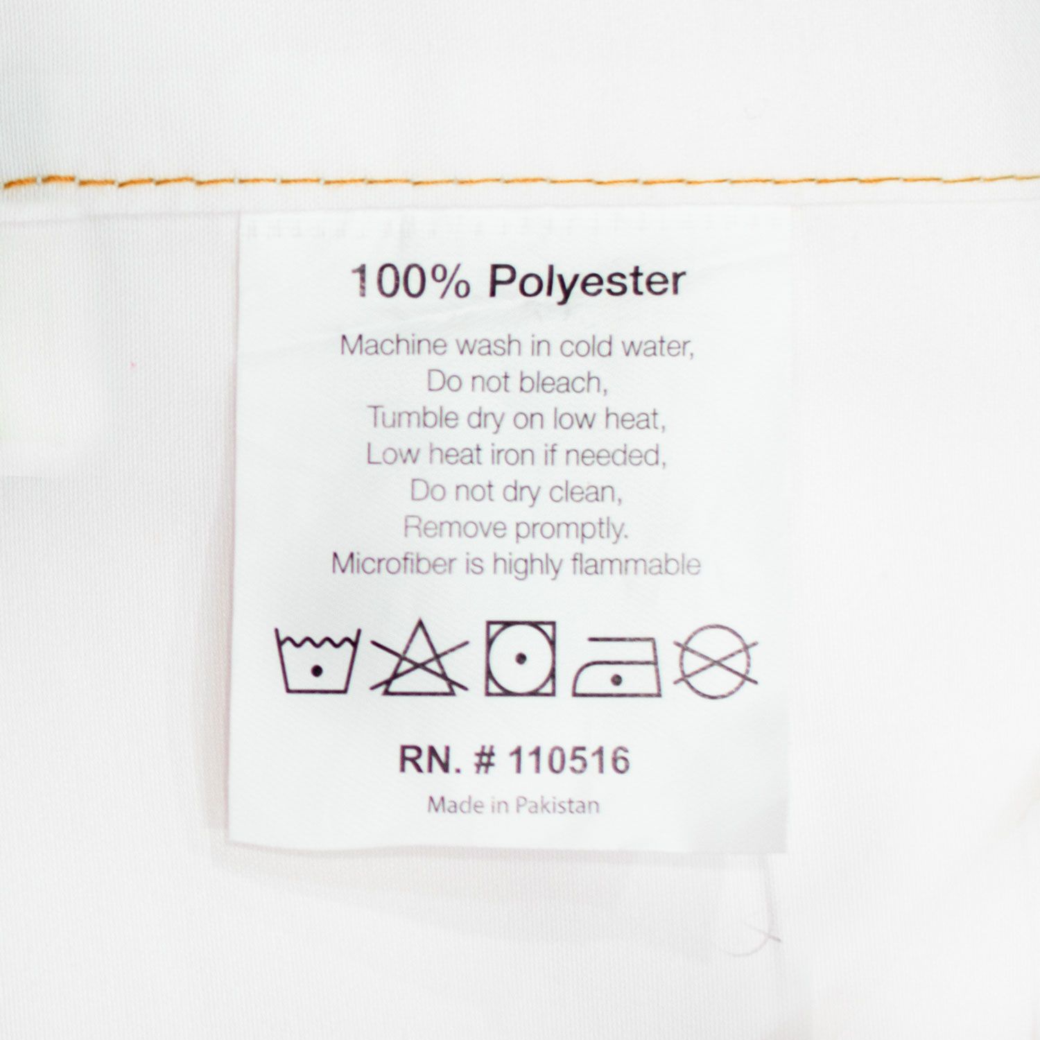 Opal Microfiber King Flat 114x110 - Image 5