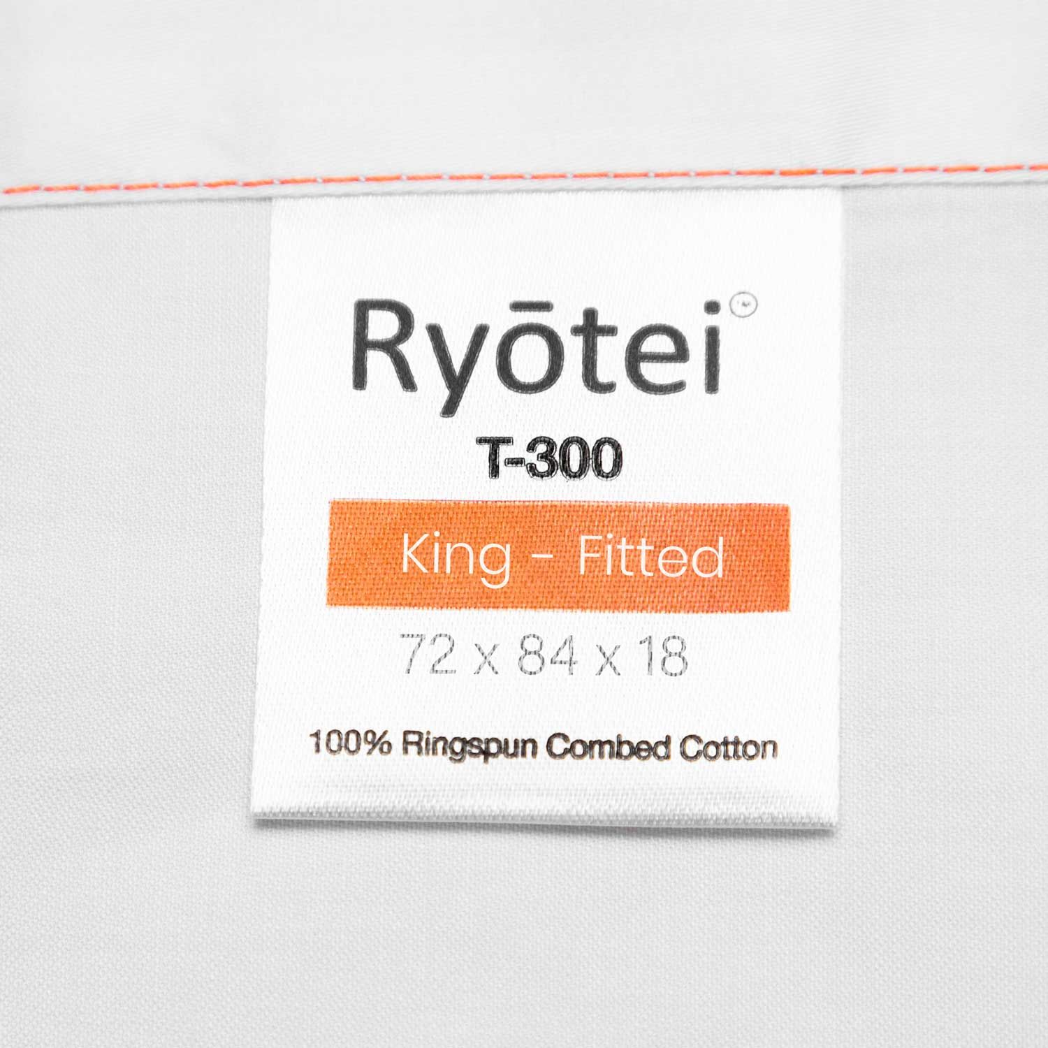 Ryotei T-300 Cal King Fitted 73x85x18 - Image 5