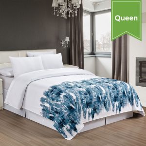 Urban Abstract Microfiber Top Sheet Queen 94x96