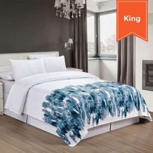 Urban Abstract Microfiber Top Sheet King 112x96