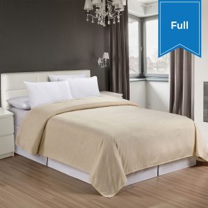 Classic Caramel Microfiber Top Sheet Full Flat 84x96