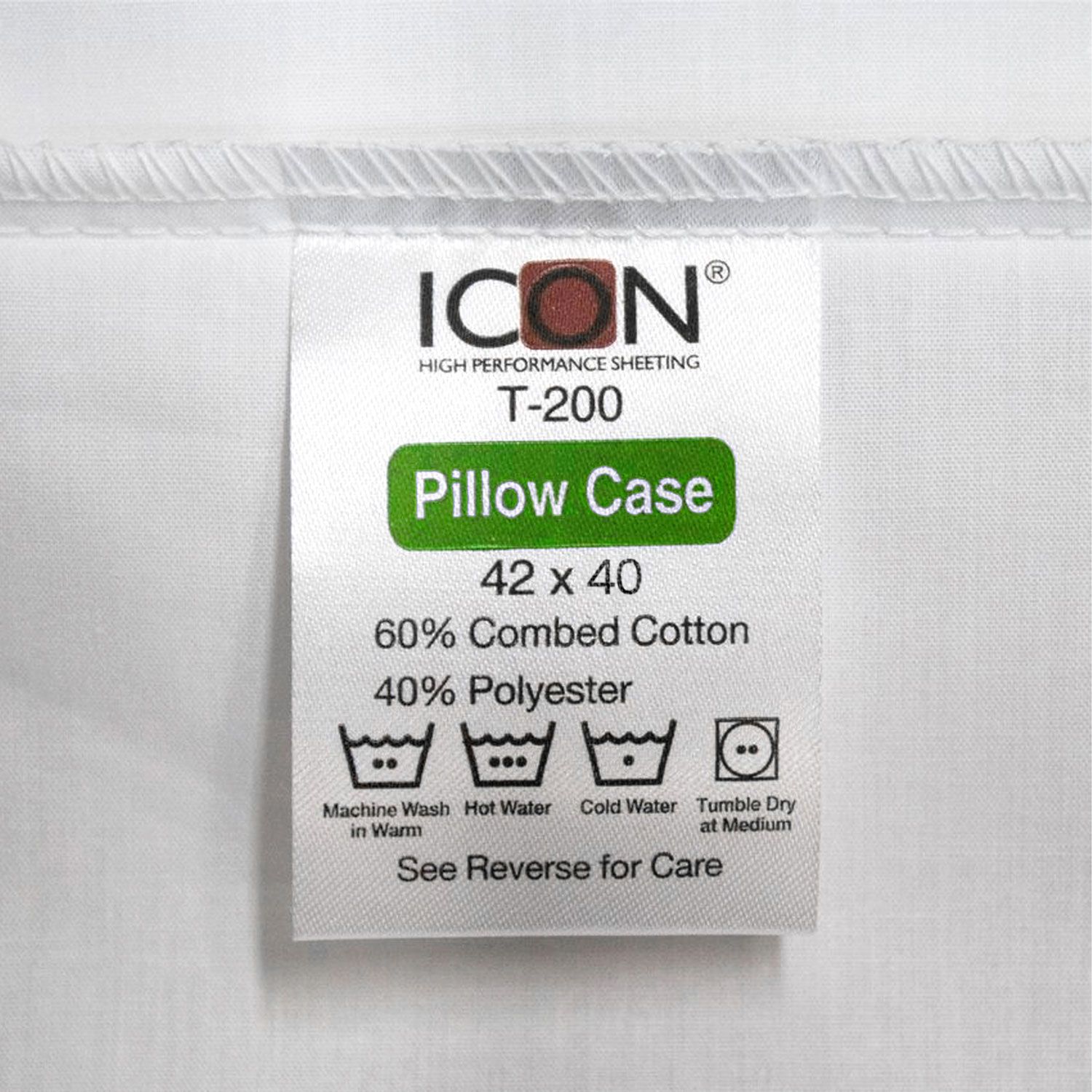 Icon T-200 Queen Pillowcase 42x40 - Image 4