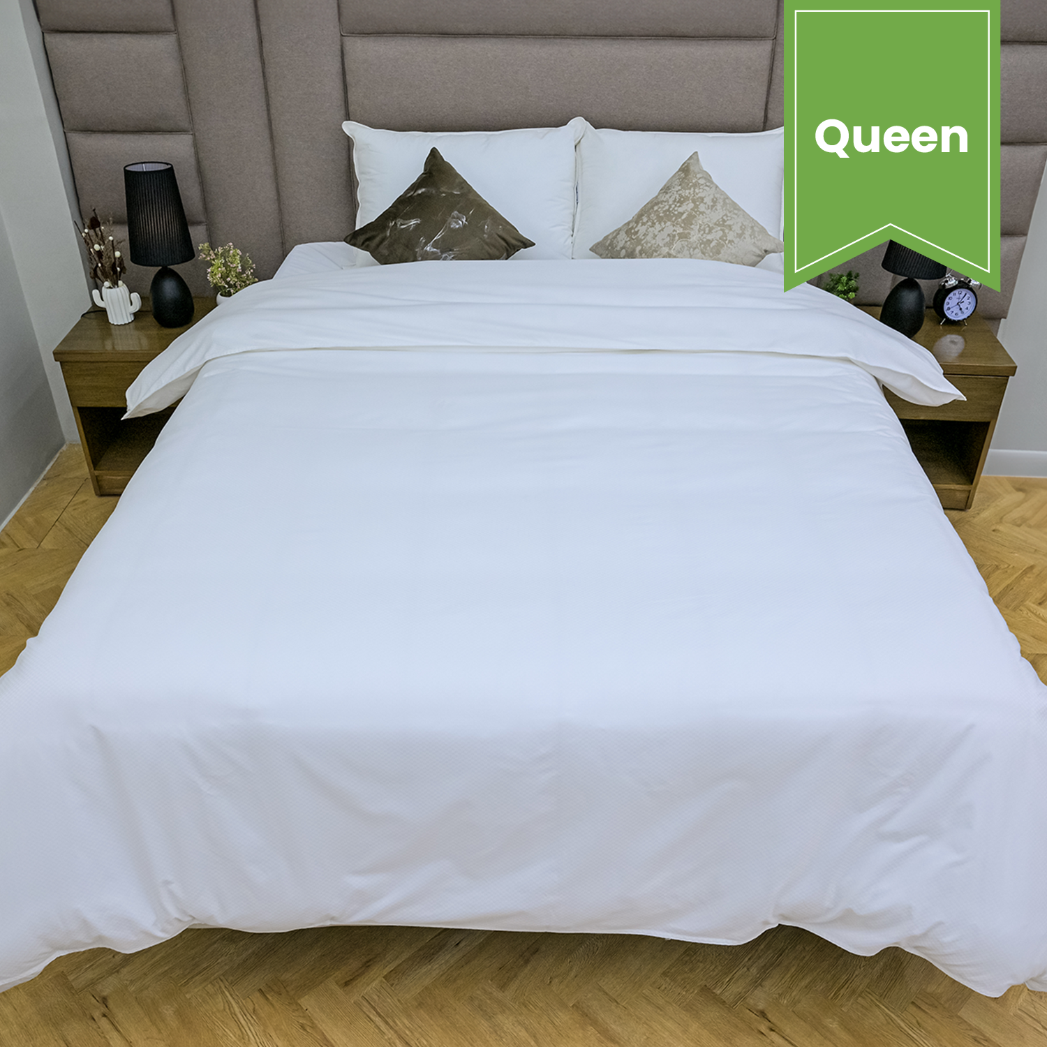 Queen Duvet Cover Checkered 94x99