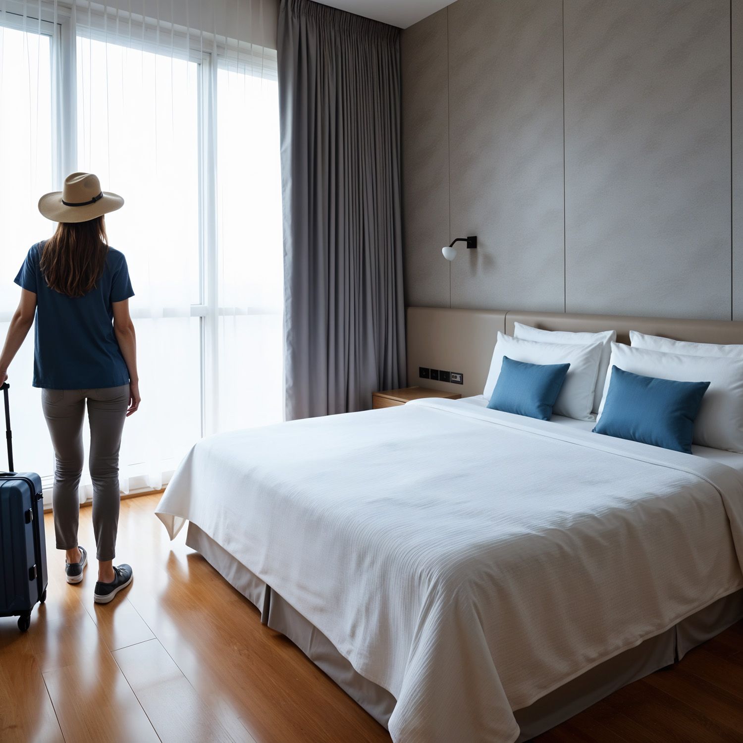 Ripple Puffed Top Sheet King 108x96 - Image 4