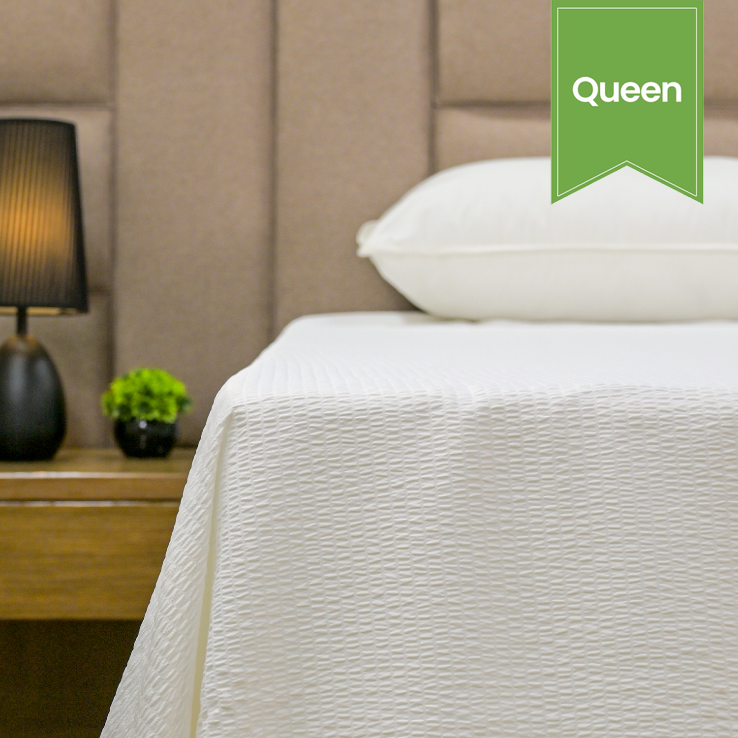 Crinkle Soft Seer Sucker Top Sheet Queen 94x96