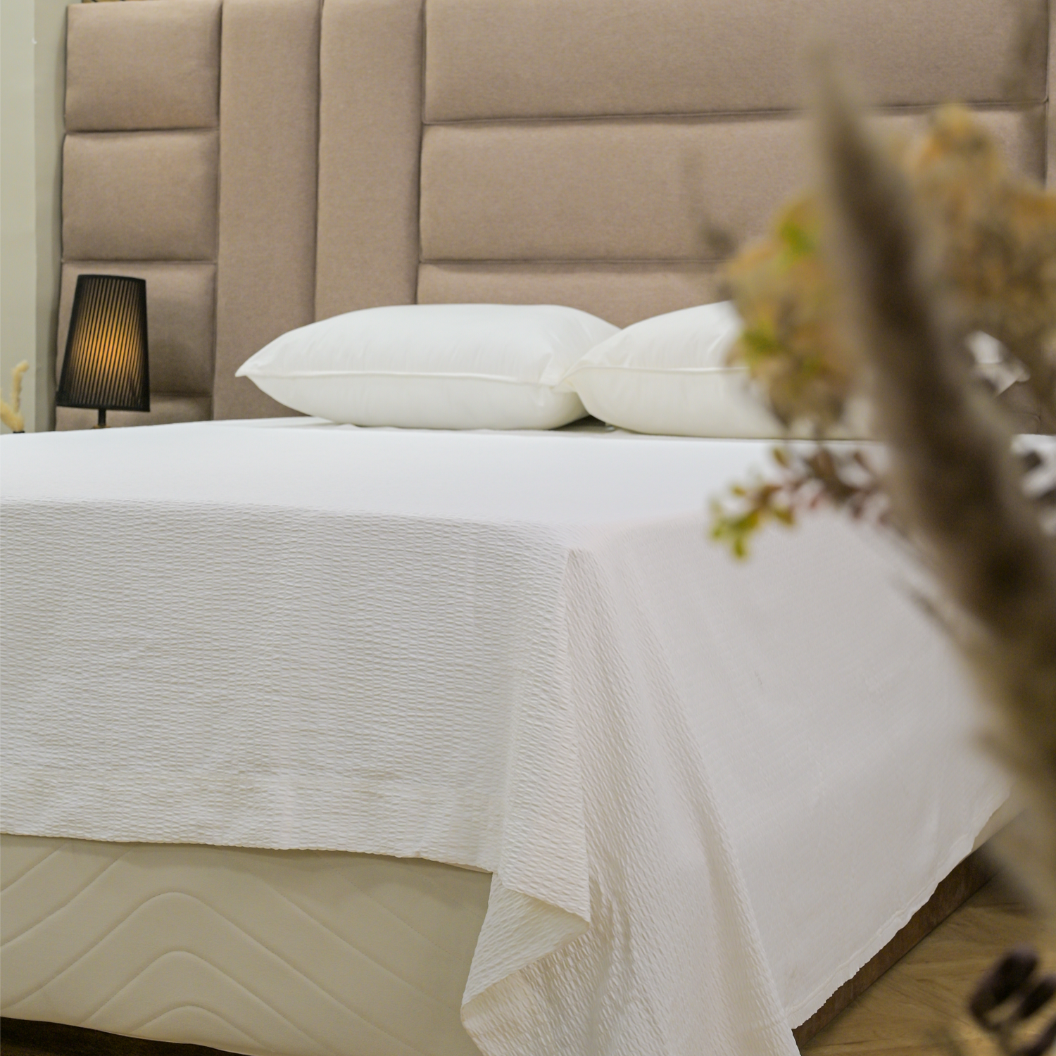 Crinkle Soft Seer Sucker Top Sheet Queen 94x96 - Image 2