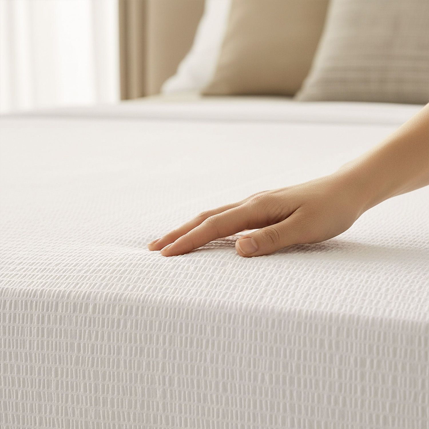 Crinkle Soft Seer Sucker Top Sheet King 112x96 - Image 3