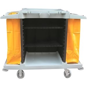 Maid Cart With Bumpers 57 x 21 x 39 Inch
