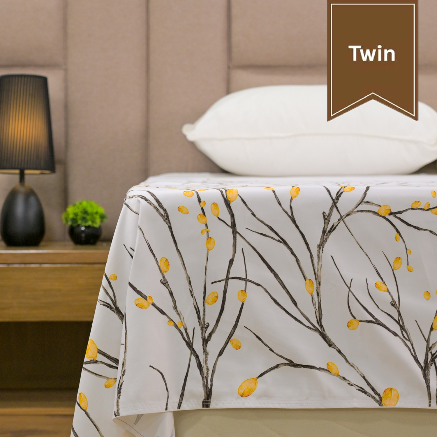 Mid Summer Blooms Microfiber Top Sheets Twin 68x96