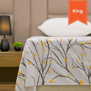 Mid Summer Blooms Microfiber Top Sheets King 112x96