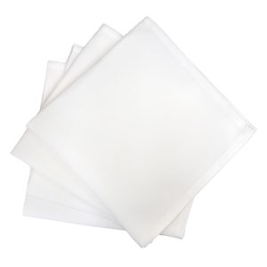 Napkins 20x20 White Polyester Hemmed