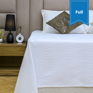 Ripple Puffed Top Sheet Twin/Full 84x96