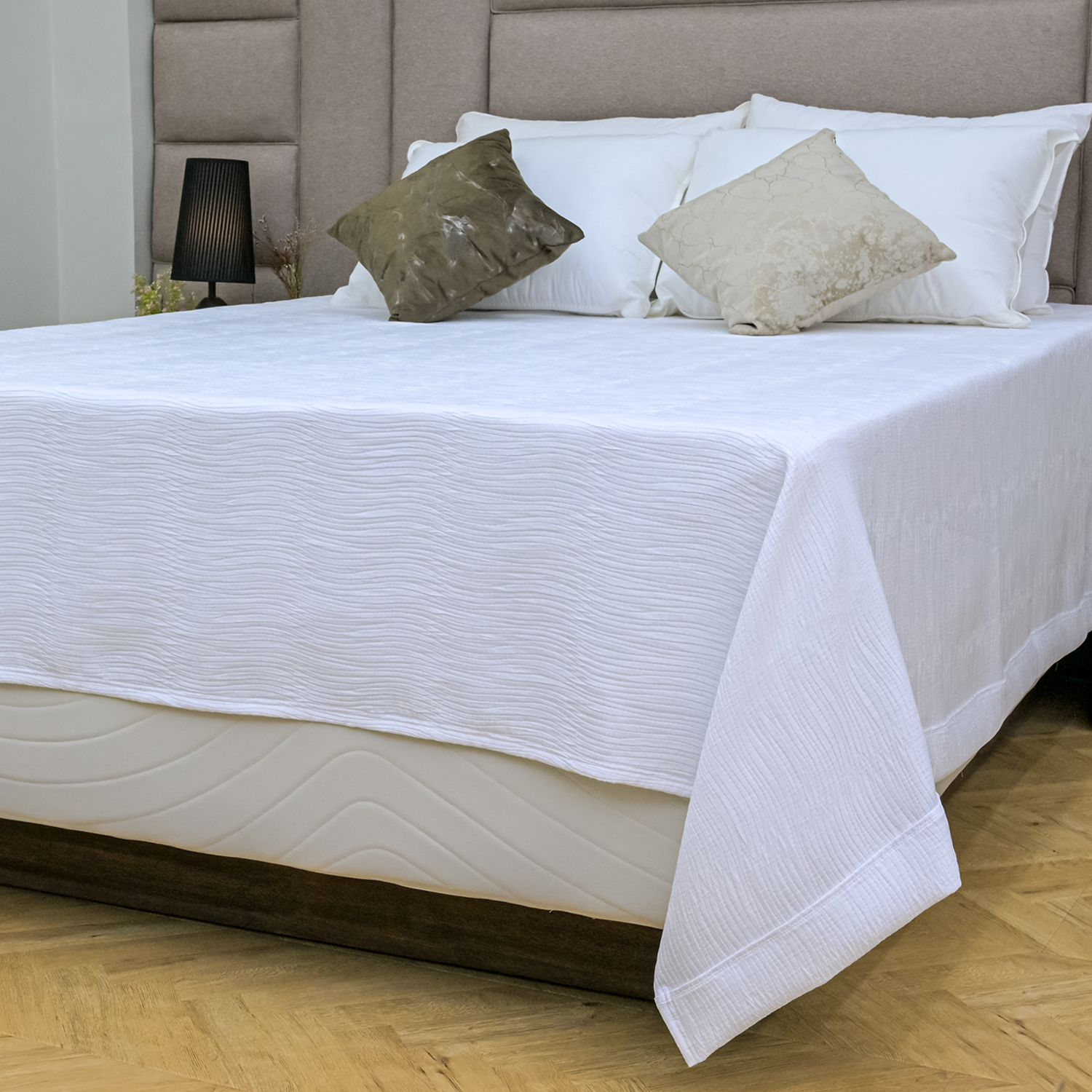 Ripple Puffed Top Sheet Queen 94x96 - Image 2