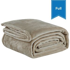 Ryotei Micro Fleece Soft Blanket 84x90 Full