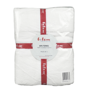 Belem 2 Pcs Spa Towel 30 x 56 | White