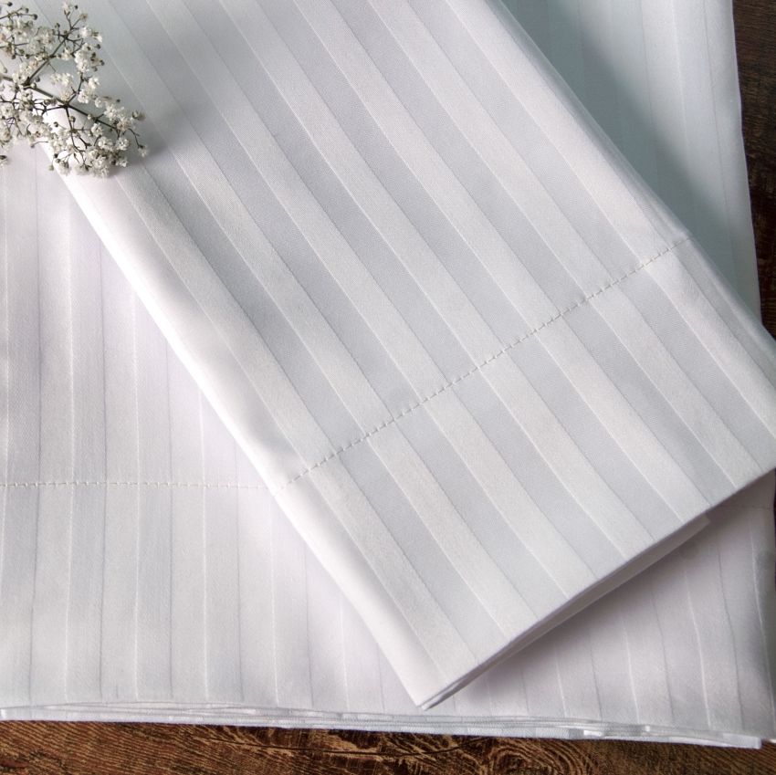 Swiss Stripes T-250 Cal King Fitted 73x85x15 - Image 5