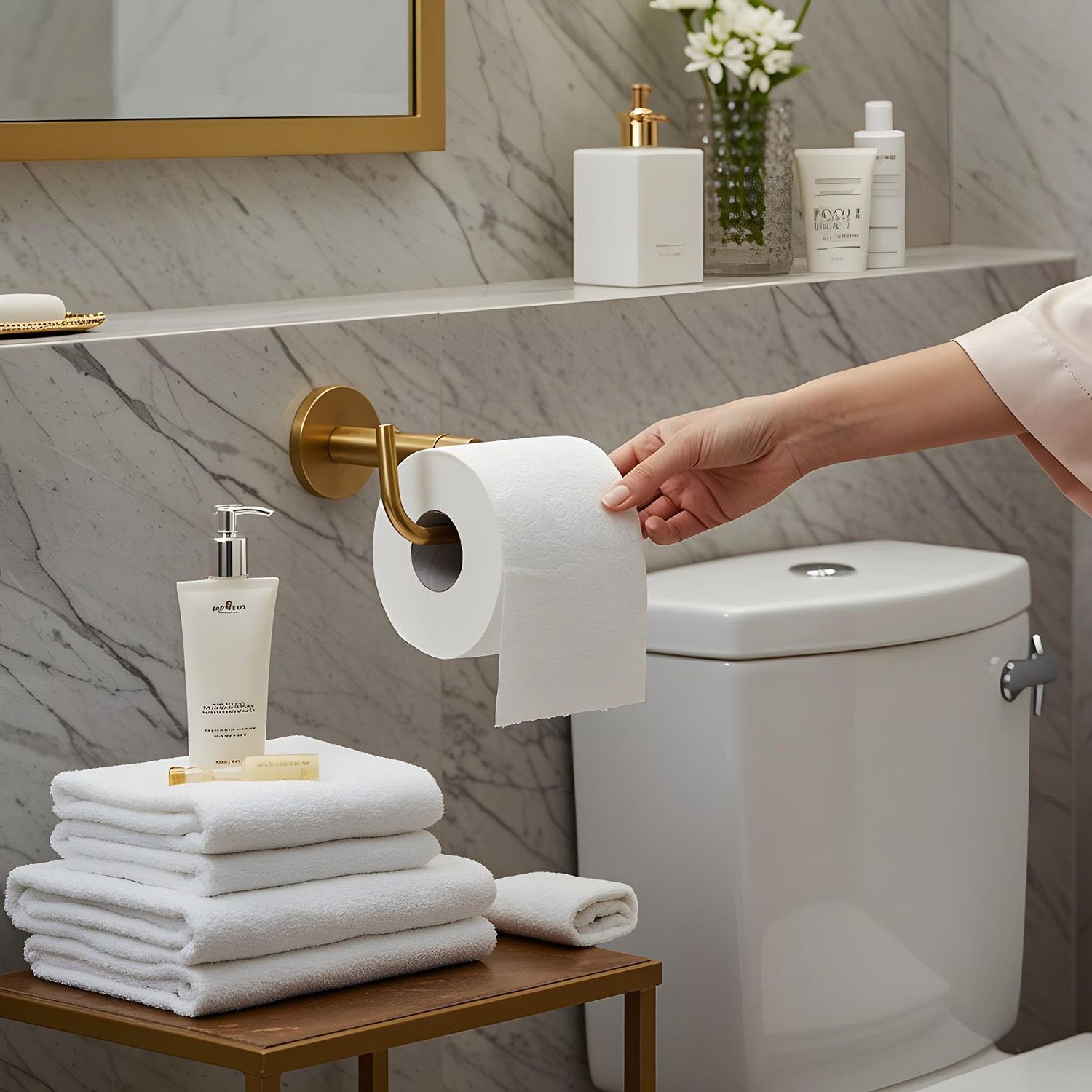 2 Ply Ultra Soft Toilet Paper Mikado 400 Sheets 96 Rolls - Image 5